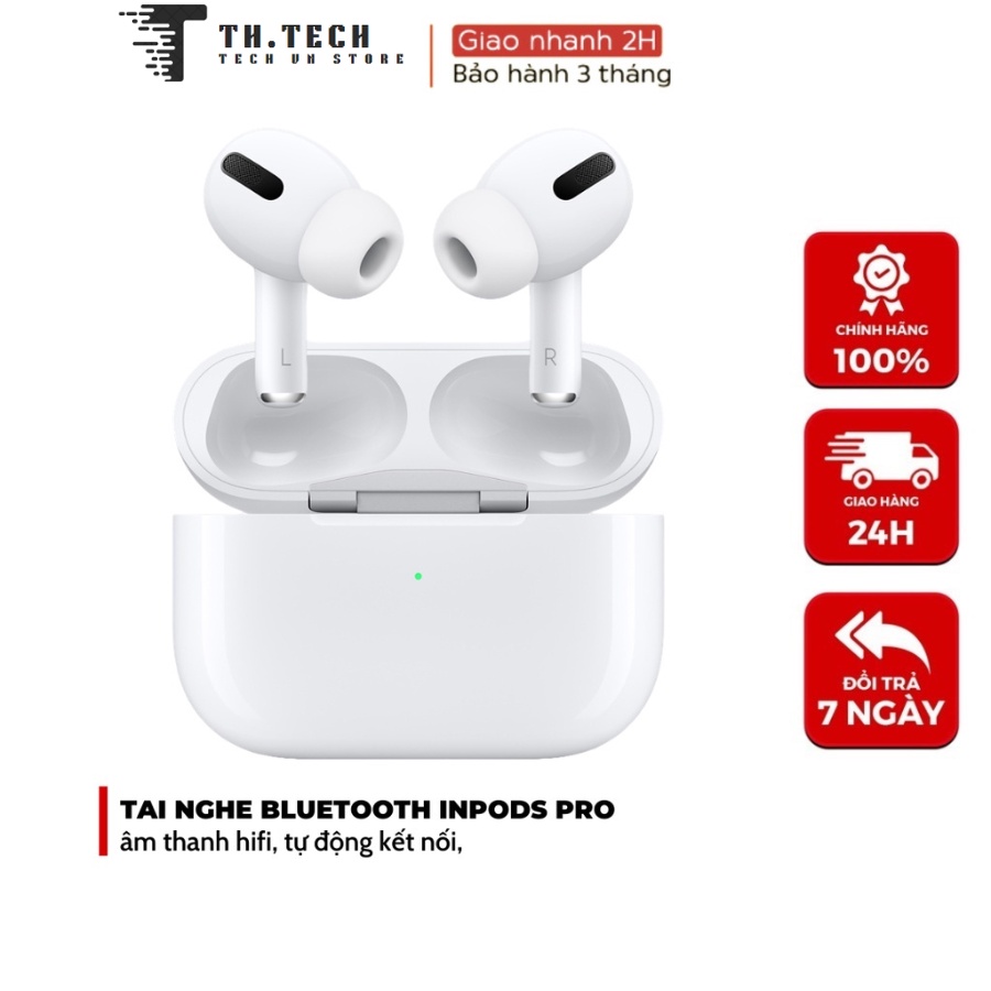 Tai Nghe Bluetooth inPod 3 - Cảm Biến Đa Điểm - Chống Ồn - Đổi Tên
