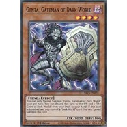 Thẻ Bài Yugi-Oh Tiếng Anh: Genta, Gateman of Dark World - SR13-EN002 - Super Rare 1st Edition