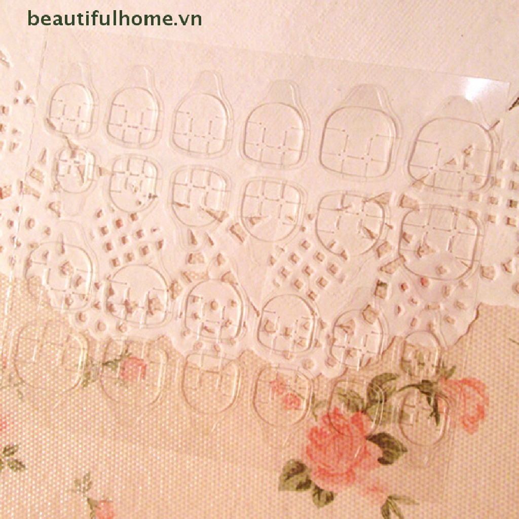 Bộ 24 Móng Tay Giả Hai Mặt Siêu Mỏng Chắc Chắn