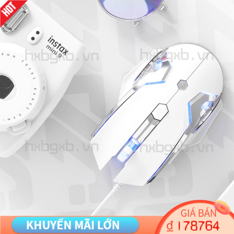 [hxbgxb]USB LED Wired Mouse RGB Programmable Gaming Computer Precision Operation Mice Home PC Laptop Electronics