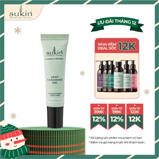 Gel Giảm Mụn Sukin Blemish Control Spot Banishing Gel 15ml