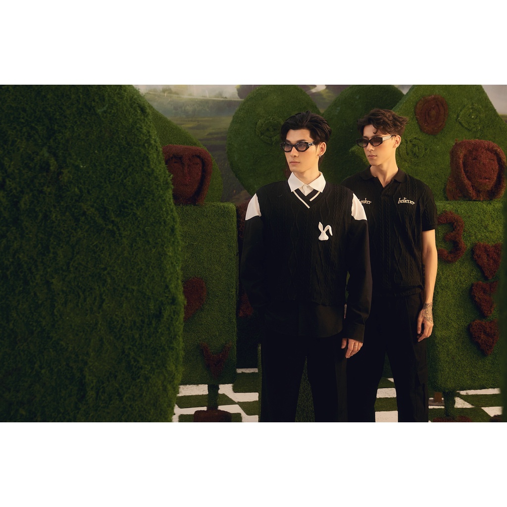 BLANKESPACE Áo Tanktop CROP TANKTOP Vải Cotton Đan Sợi Thời Trang Nam Nữ Unisex (TẶNG PHỤ KIỆN GÀI CON THỎ)