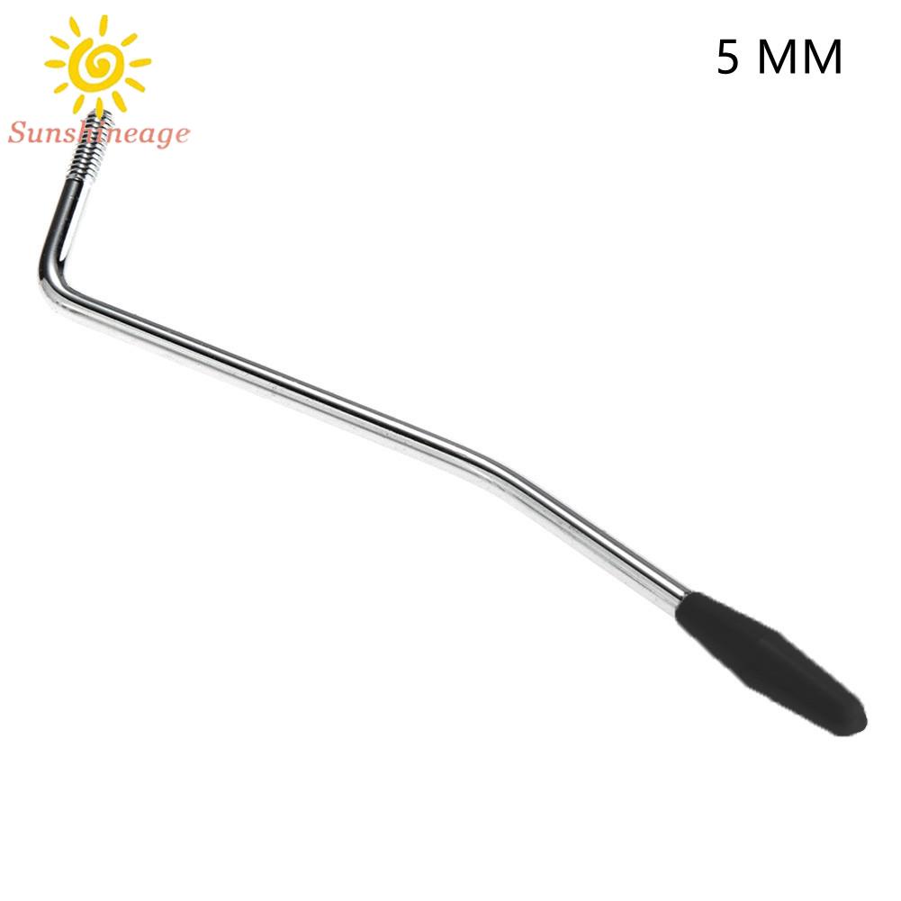 【SUNAGE】Tremolo Arm Whammy Bar For Fender Mexican Stratocaster Strat Chrome &amp; Black【HOT Fashion】