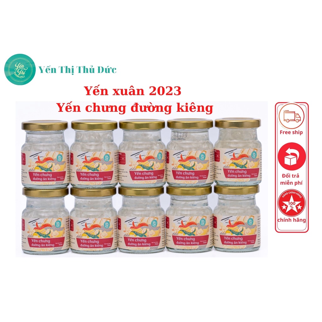 Yến Thị xuân 2023 - Chưng đường ăn kiêng