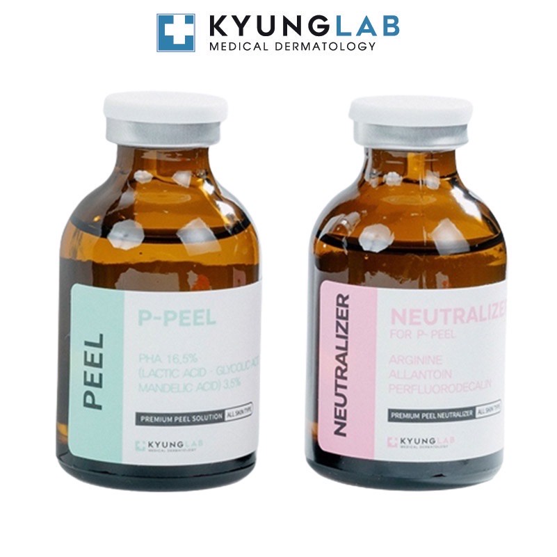 Peel da KyungLab P-Peel + Neutralizer thay da sinh học - tái sinh làn da không gây bong tróc da #0
