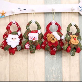 Gấu bông trang trí giáng sinh, noel, cây thông