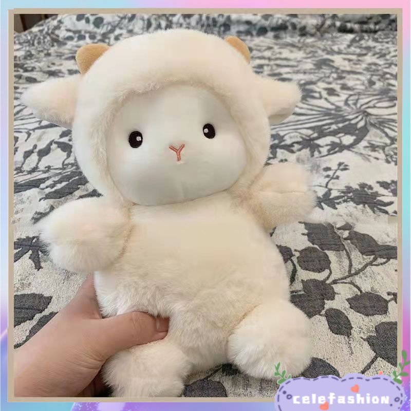 Cừu bông trắng lông xù cao cấp - Gấu bông cừu trắng CFH