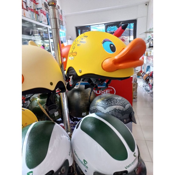 MỦ BẢO HIỂM VỊT DONAN CHO BÉ