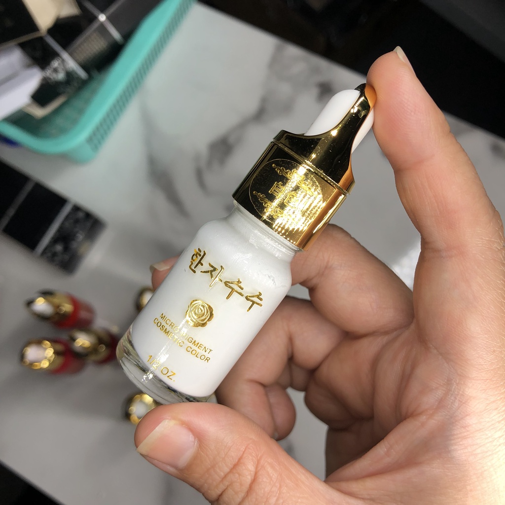 Mực phun xăm thẫm mỹ môi mày bám nhanh lên màu tốt 10ml 098