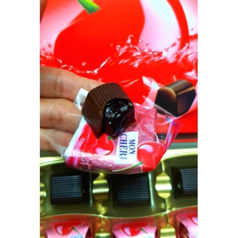 SOCOLA RƯỢU MON CHERI 157G / CHERRY CLUB/ MONCHERI