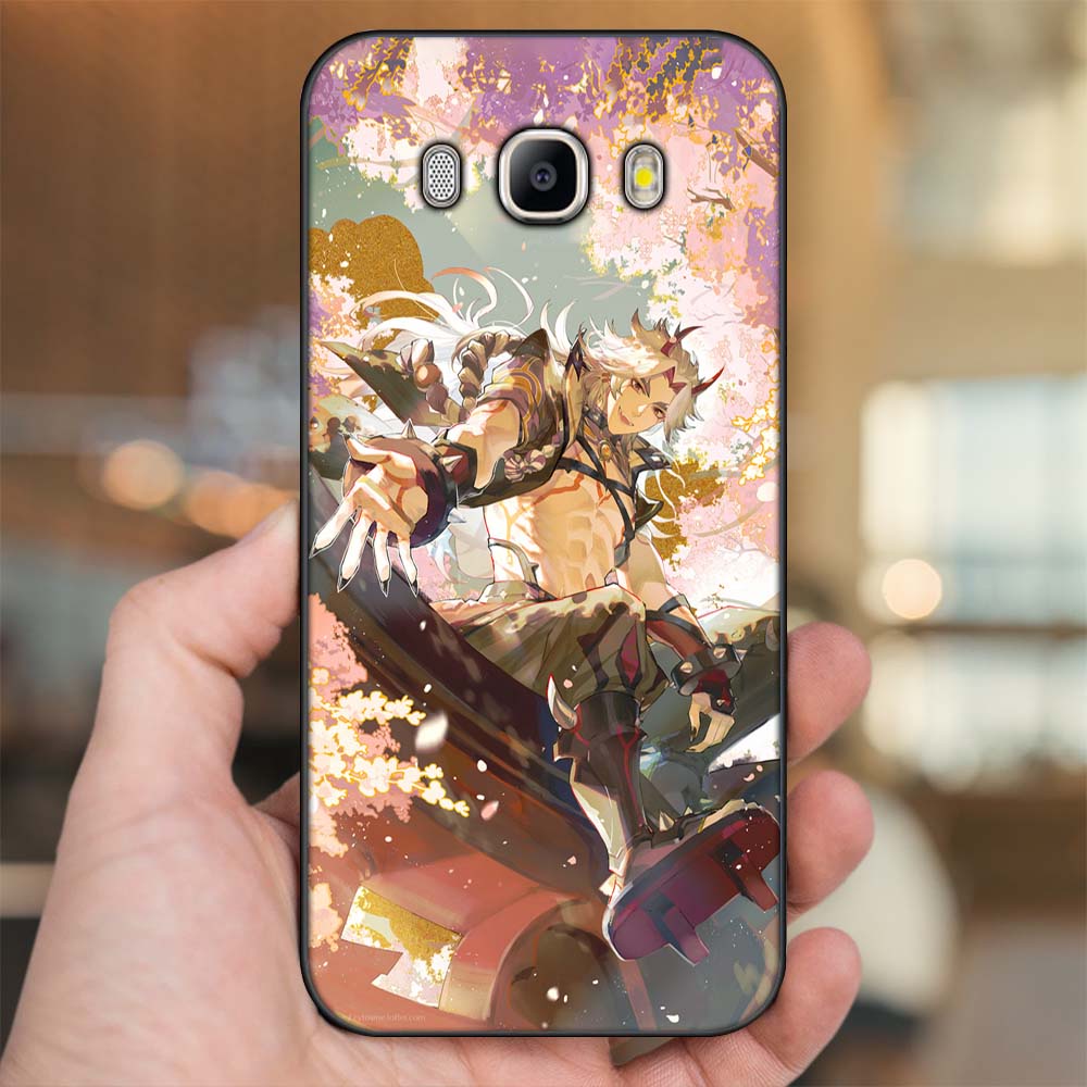 Ốp lưng Samsung J5 2016, J7 2016 viền đen in hình Arataki Itto Genshin Impact