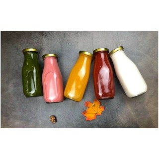 Combo 5 chai thủy tinh 310ml đựng sữa