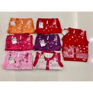 Xả 3 áo len gile 36m hãng Momma baby