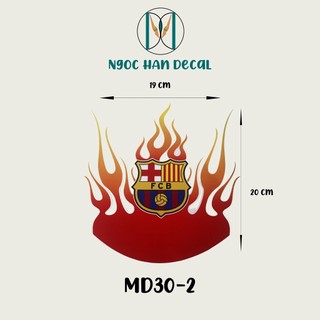 TEM DÁN MỎ DÈ XE MÁY30