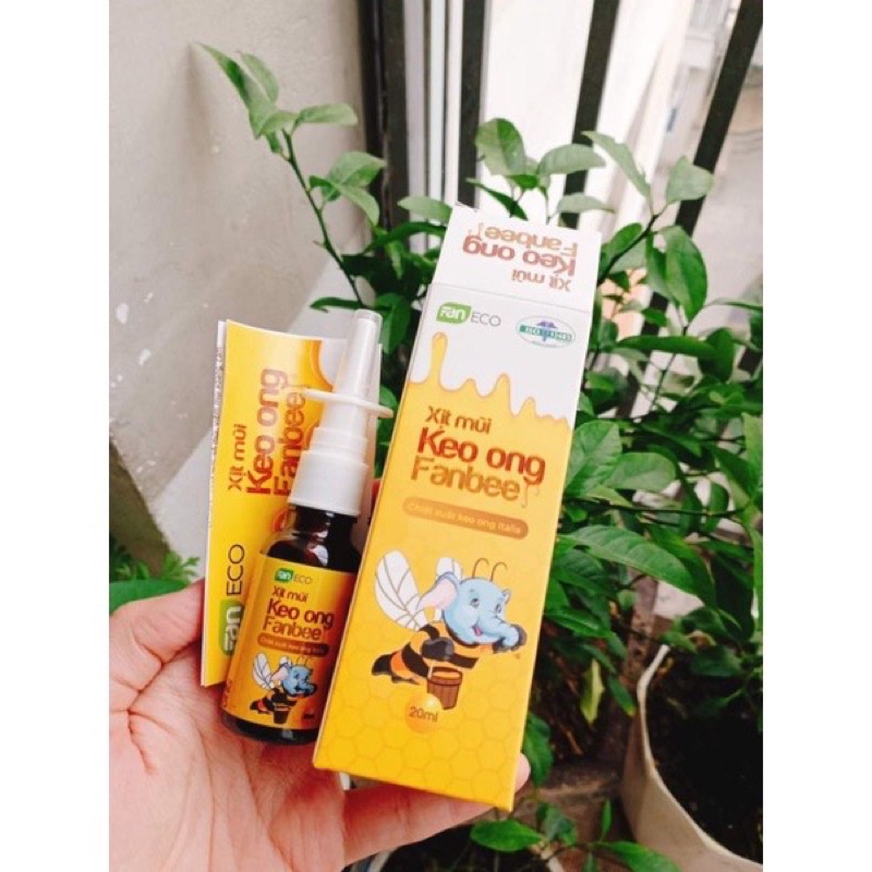 Xịt Mũi Keo Ong Fanbee 20ml - giảm sổ mũi, ngạt mũi