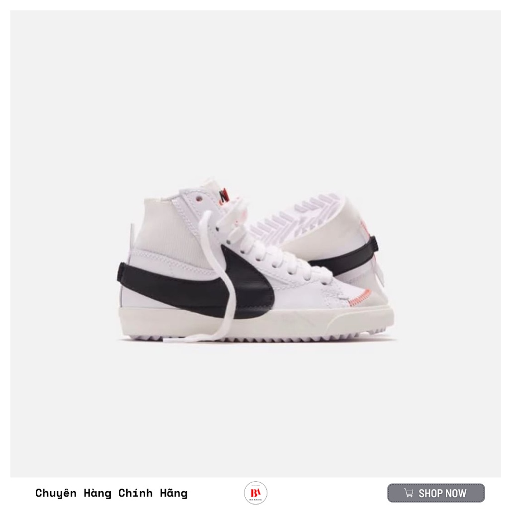 CHÍNH HÃNG Giày Blazer Mid Jumbo Trắng