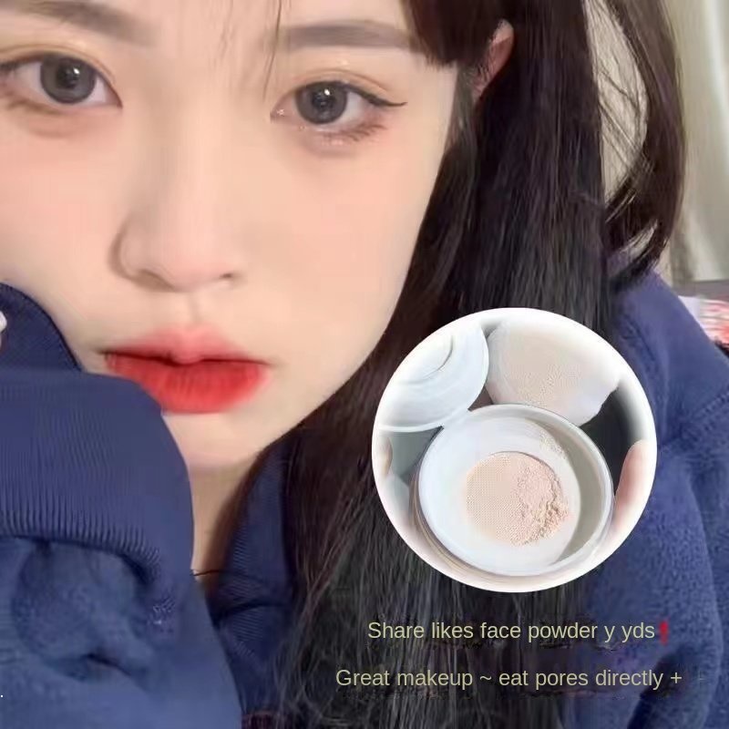 Phấn Nén HERORANGE Mềm Mịn Che Khuyết Điểm Lỗ Chân Lông Lâu Trôi Tự Nhiên