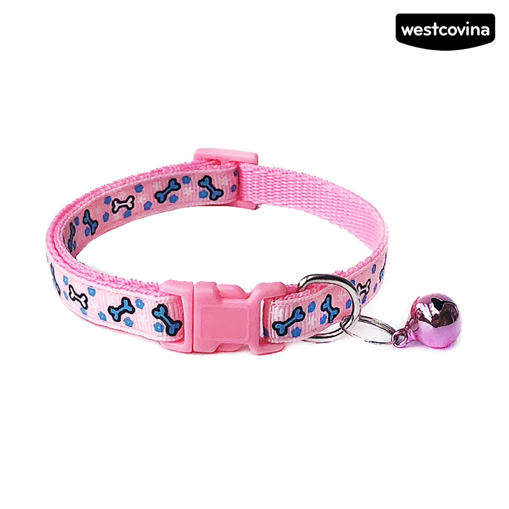 [COD]♘Vòng Cổ Họa Tiết Xương Cho Thú Cưng