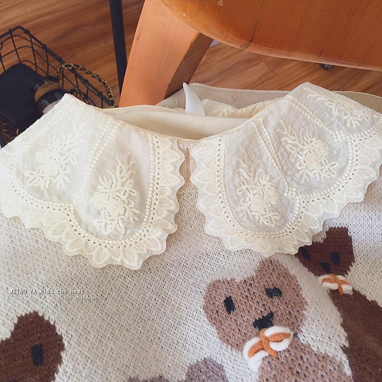 Áo Sơ Mi Tay Dài Phồng Dáng Rộng Thời Trang Hàn Quốc Dành Cho Bé Gái