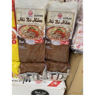 Cơmbo 8 gói Mì bò hầm lốc OTTOGI