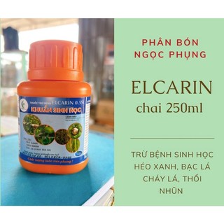 Elcarin chai 250ml - trừ héo xanh, thối nhũn, bạc lá cháy lá