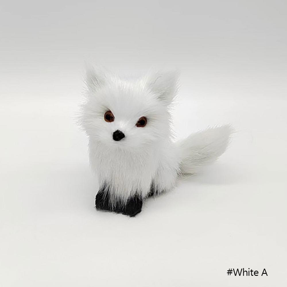 Mô Hình Cáo Nhồi Bông Mini P4W7 Trang Trí Nhà Cửa Sinh Nhật Cho Bé