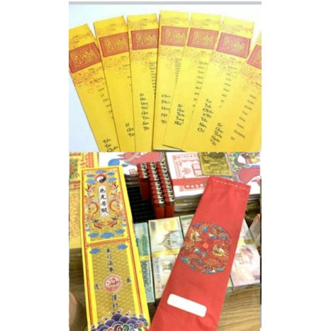 bộ sớ tết chào đón tân xuân gồm 8 lòng sớ và 8 liêm loại đẹp