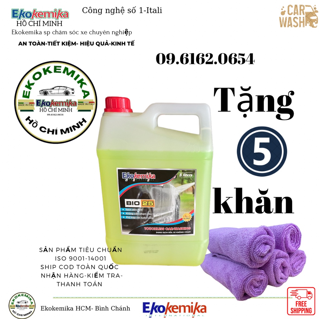 Dung Dịch Không Chạm Ekokemika Bio 25 5L