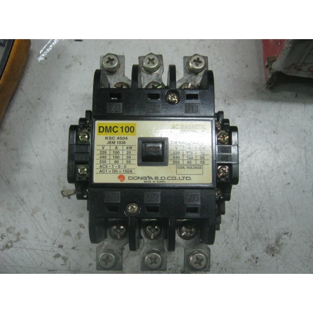 Khởi động từ 3 pha 100A DongA Hàn Quốc