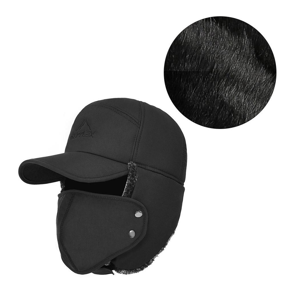 Mũ Trùm Mặt &amp; Mặt Nạ Che Tai Giữ Ấm Mùa Đông Cho Nam