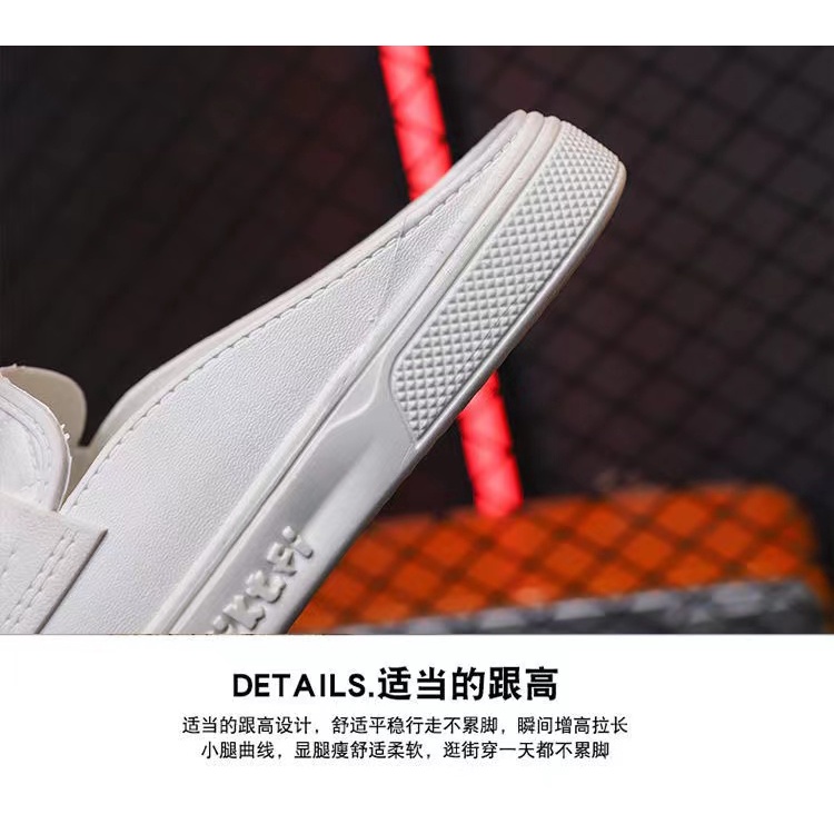 Giày Lười Đế Bằng Chống Thấm Nước Chống Trượt Phong Cách Mới