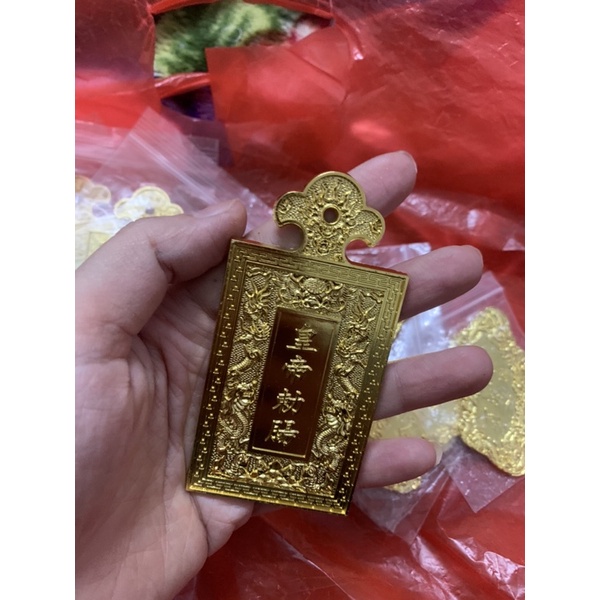 Thẻ bài- kim bài- Khánh phối cổ phục nam