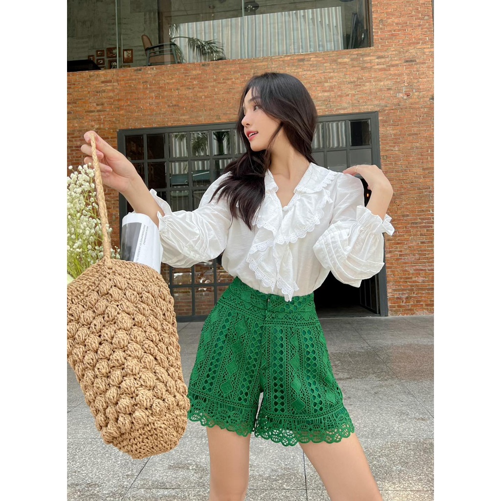 MEET - Short Ren xanh