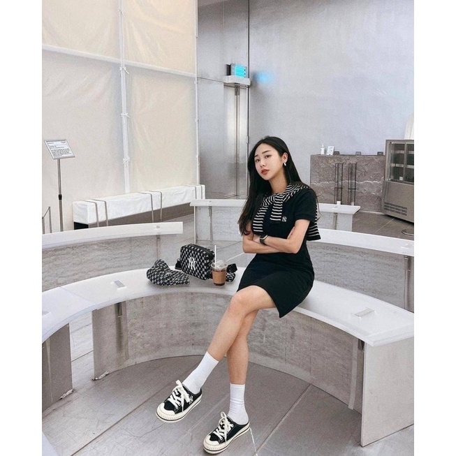 Giày đạp gót mule MLB