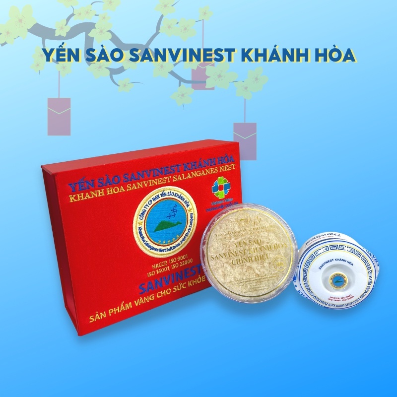 Yến sào Sanvinest Khánh Hòa chính hiệu tinh chế 50g - Q550