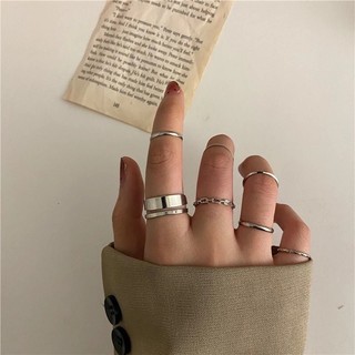 Set 7 nhẫn phong cách