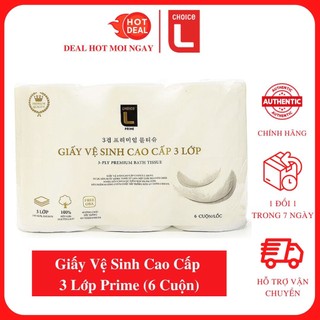 Giấy vệ sinh cao cấp 3 lớp prime choice l