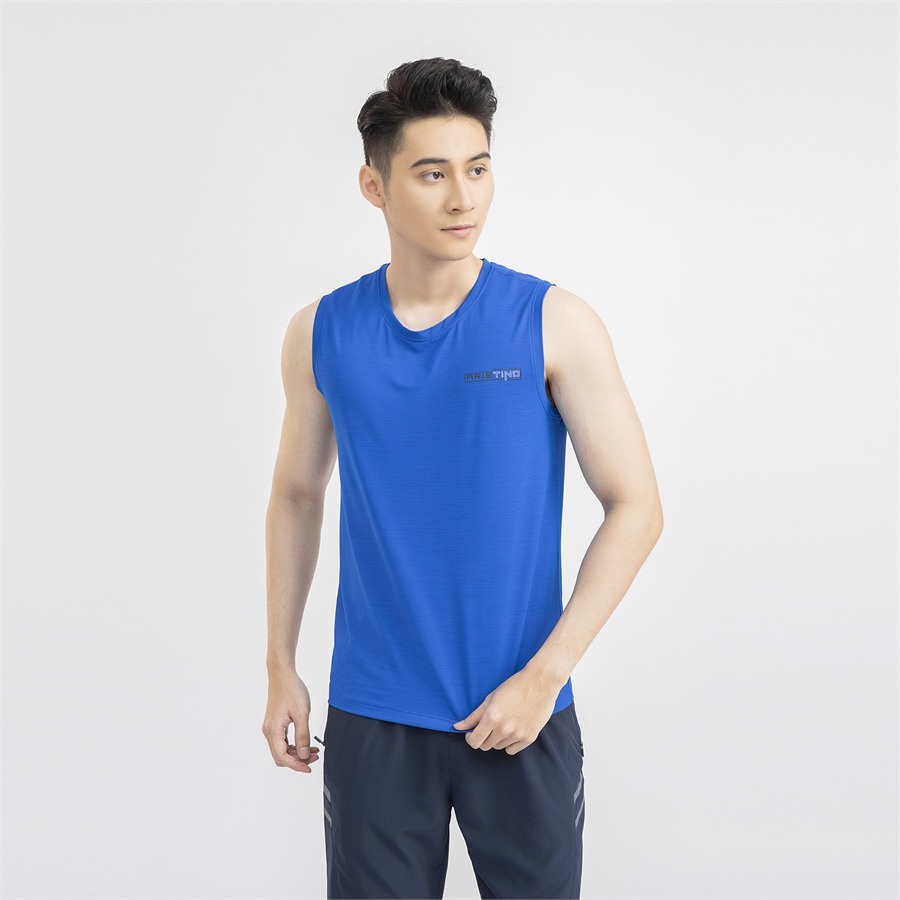 Áo tank top basic ARISTINO phom Regular fit suông vừa, chất liệu bền màu, thoáng mát-  ATT008S1