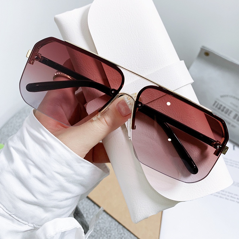 Kính Mát Gọng Vuông Phong Cách Hàn Quốc Dành Cho Cả Nam Và Nữ