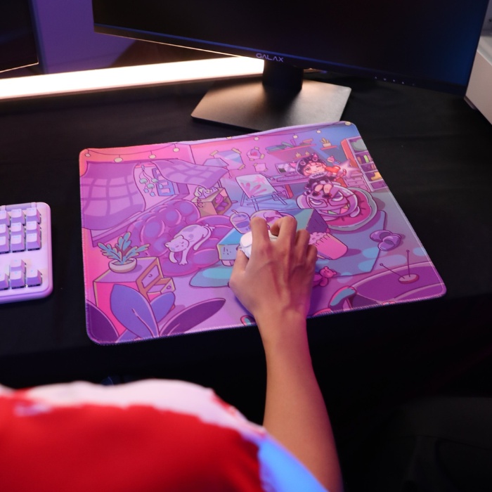 Pad chuột gamming ONISM x BMMN 40x40x3 - BMMG home mouse pad