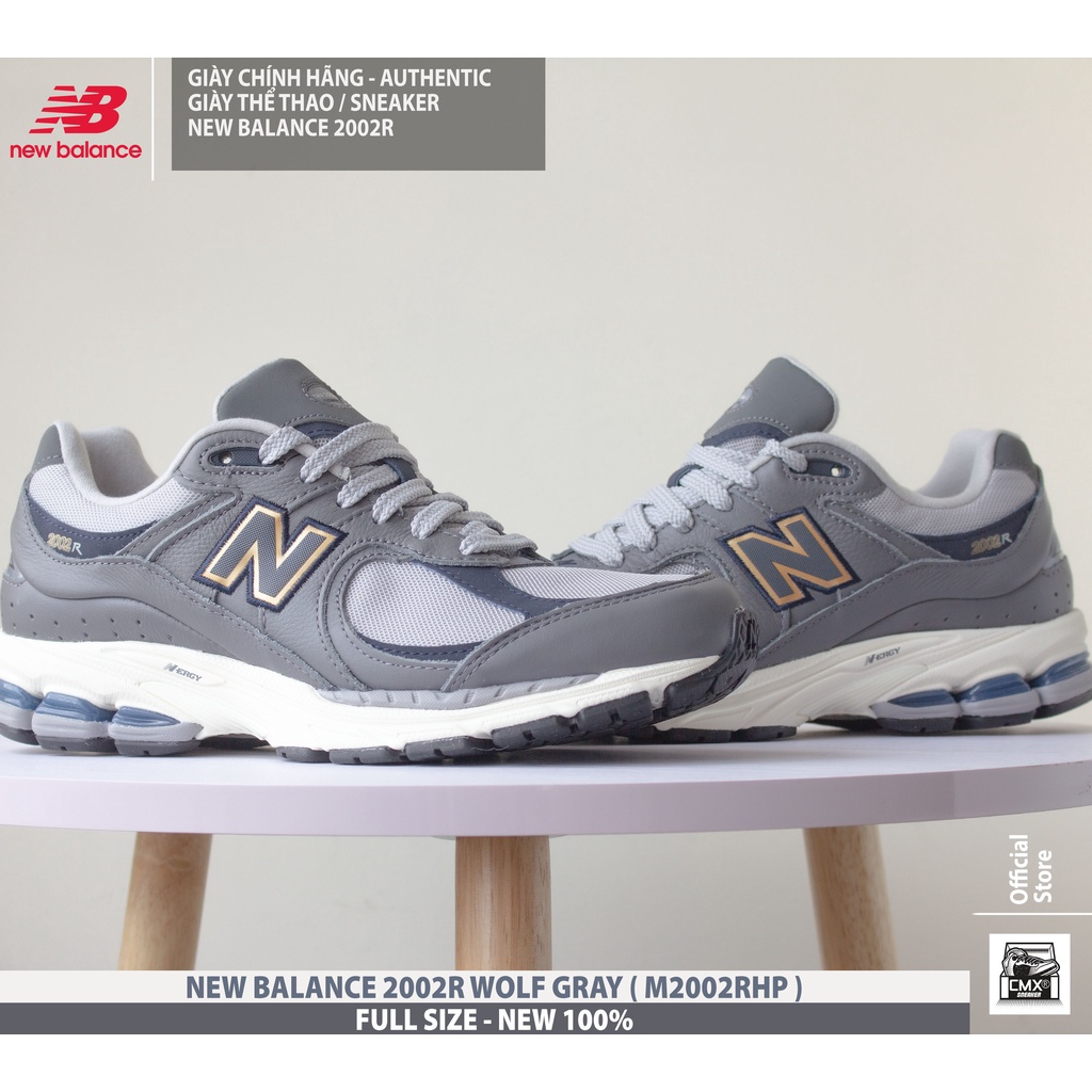 😘  Giày New Balance 2002R CASTLEROCK  - AUTHENTIC 100%