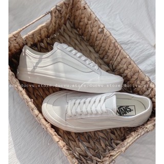 Giày van.s style 36 decon white lai au