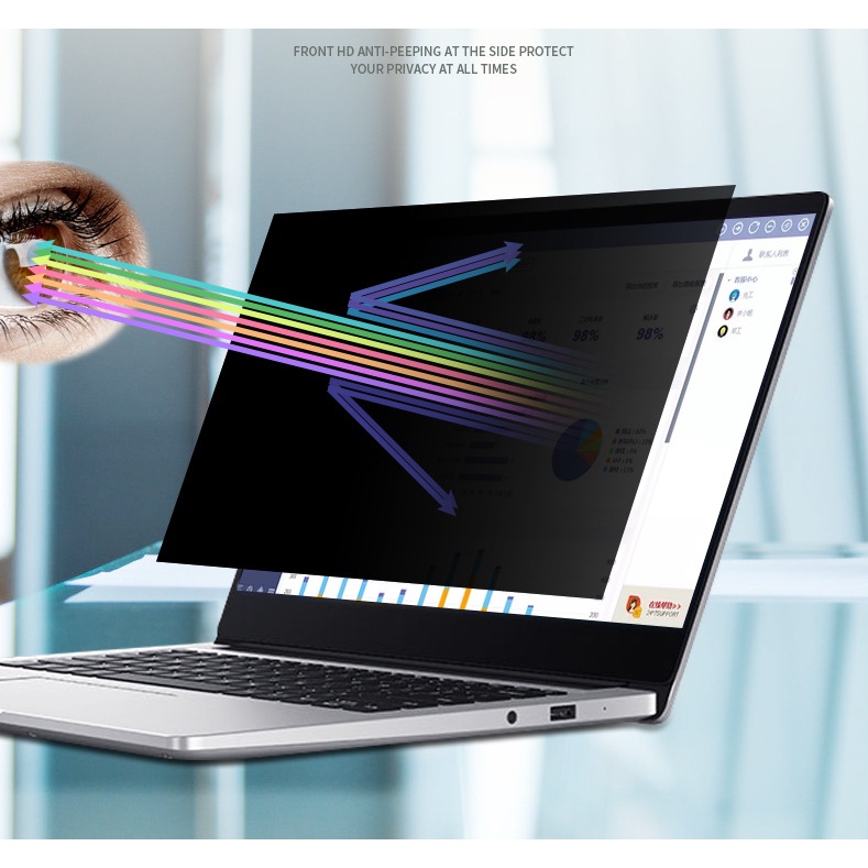 Miếng Dán Màn Hình chống đọc trộm 13-14-15 inch