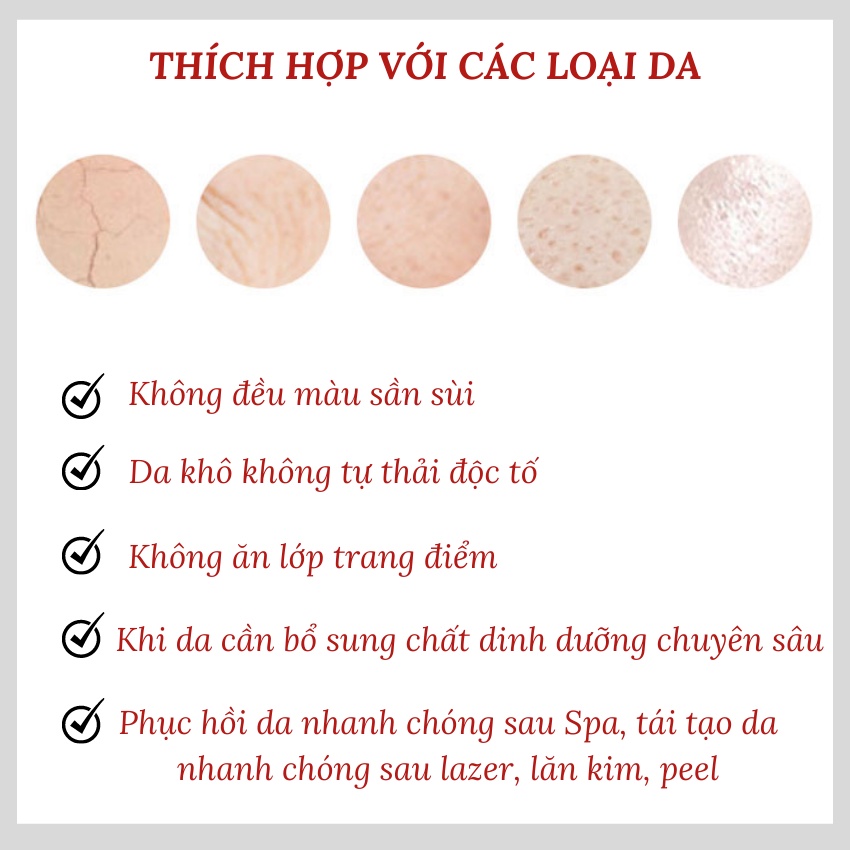 Mặt Nạ Trẻ Hóa, Truyền trắng Da, Căng Bóng HA collagen Curenex Instense Glow &Shine Rejuvenating Mask 5 Miếng