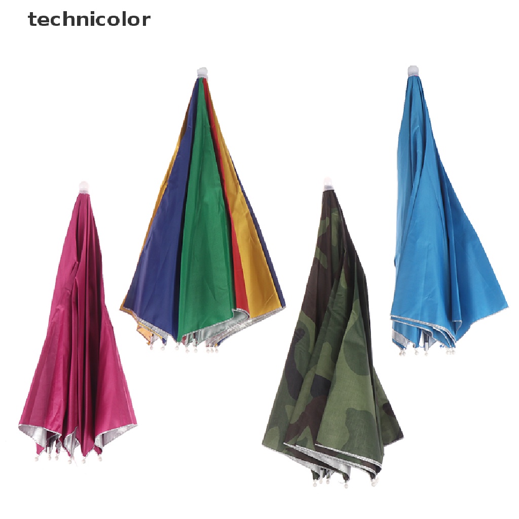 1 Dù Đội Đầu Có Thể Gấp Gọn Dùng Đi Câu Cá / Cắm Trại / Đi Biển