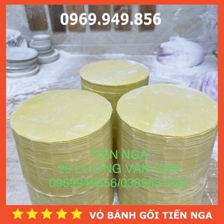 Vỏ bánh gối vỏ bánh không ngấm mỡ, giòn tan, đường kính 16cm