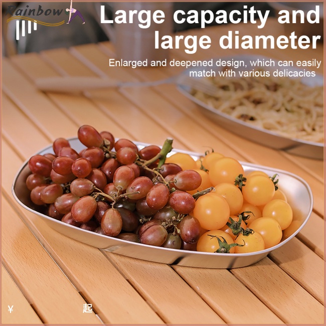 [COD] Đĩa Đựng Thức Ăn Tráng Miệng / Món Tráng Miệng Hình Thuyền Thiết Kế Sâu Trong Nhà Bếp Ngoài