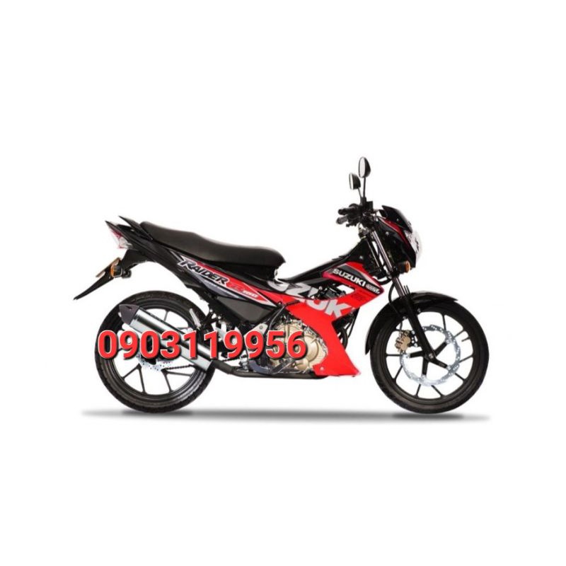 tem rời raider 2014 đỏ đen