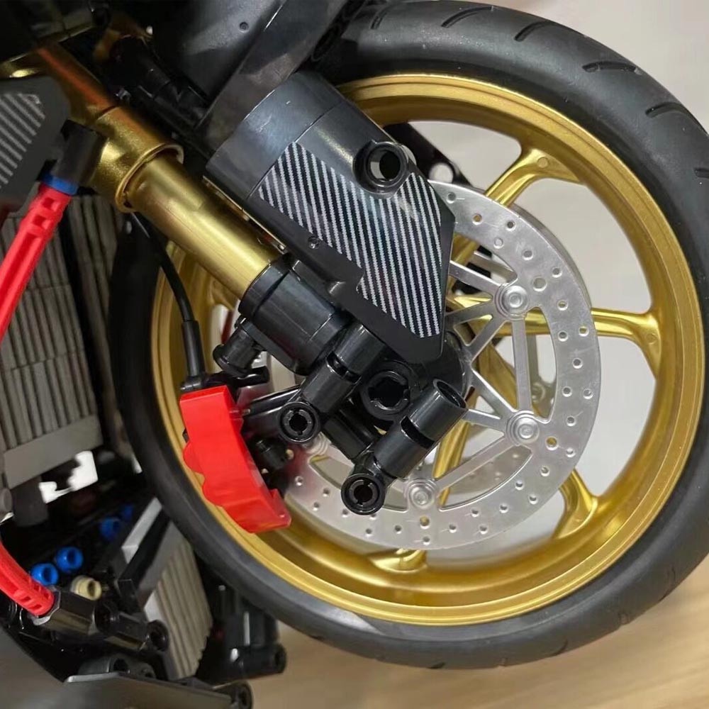 Đồ chơi Lắp ráp mô hình Technic BM002 siêu xe moto BMW s1000rr màu đen mới nhất