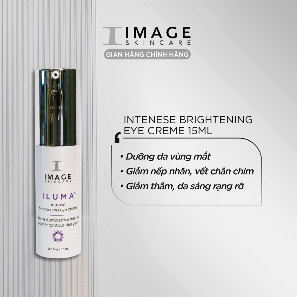 Kem sáng da vùng mắt Image Skincare Iluma Intenese Brightening Eye Creme 15ml